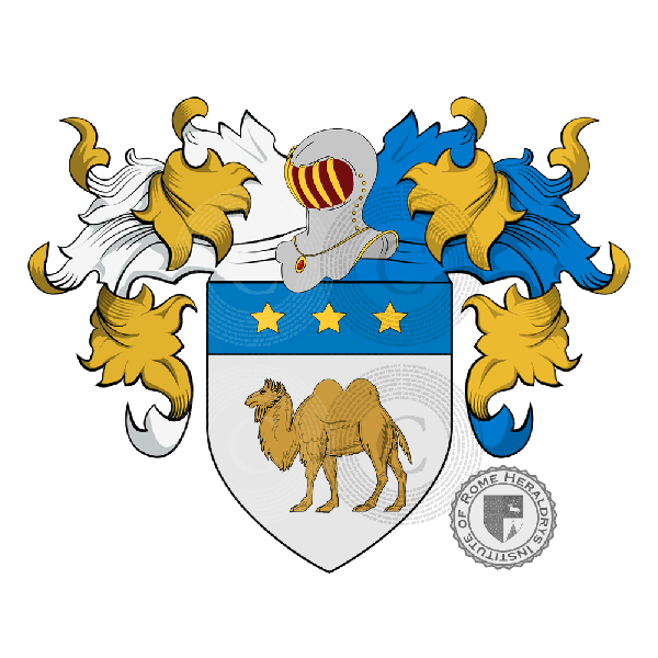 Coat of arms of family Chaumel
