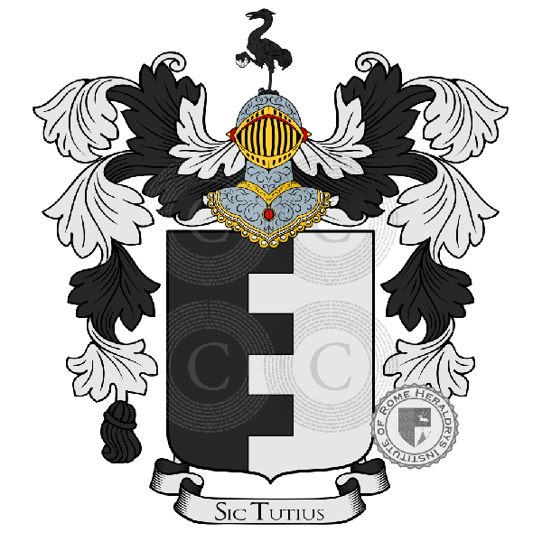 Coat of arms of family de Gregorio