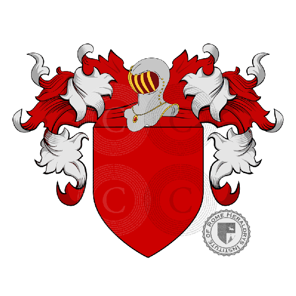 Coat of arms of family Rubei