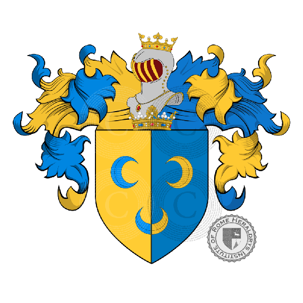 Wappen der Familie Daghini