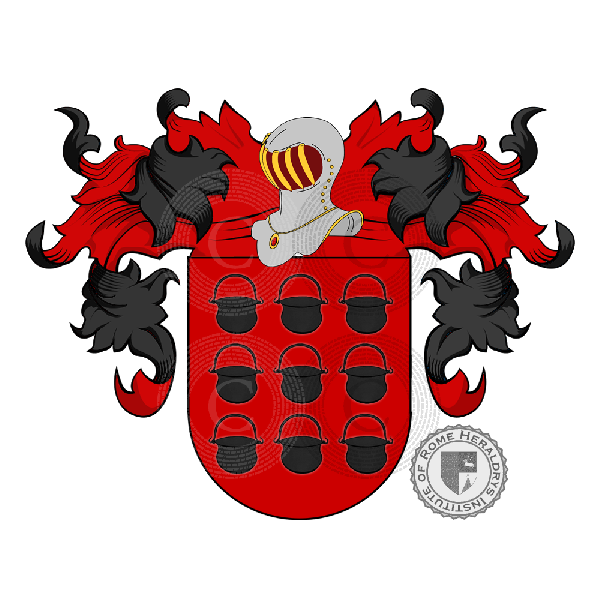Wappen der Familie Alconero