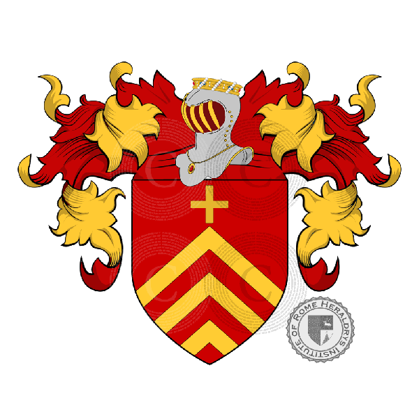 Wappen der Familie Alcono