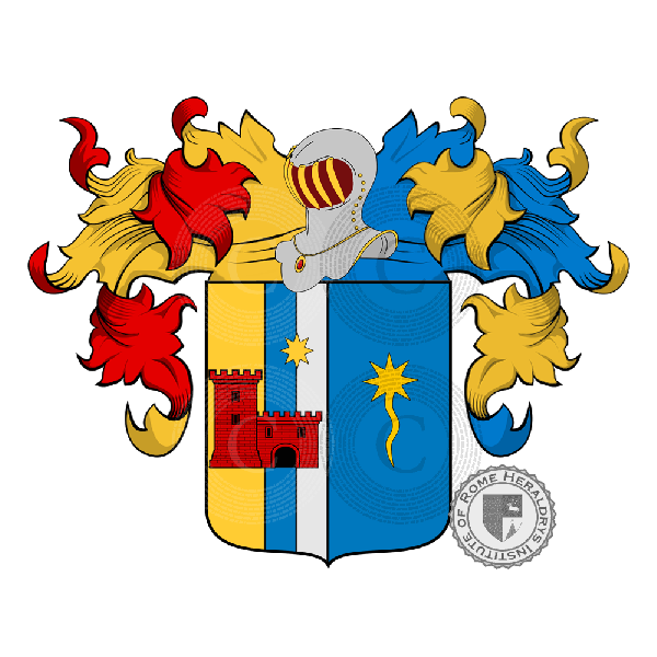 Coat of arms of family Giuli