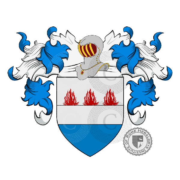 Coat of arms of family Eburneoli