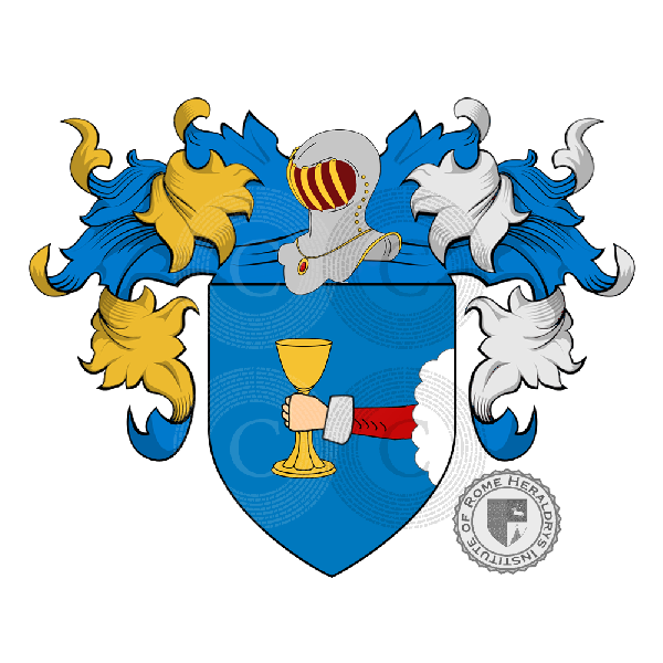 Coat of arms of family Calza