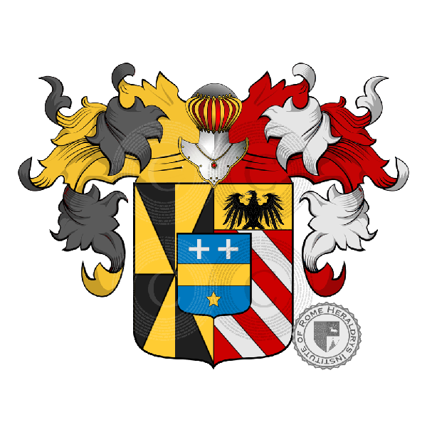 Coat of arms of family du Gros de Grolée