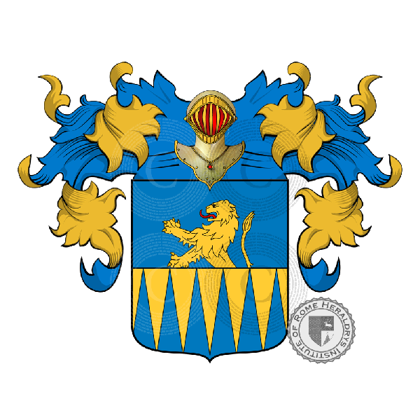 Coat of arms of family Granito
