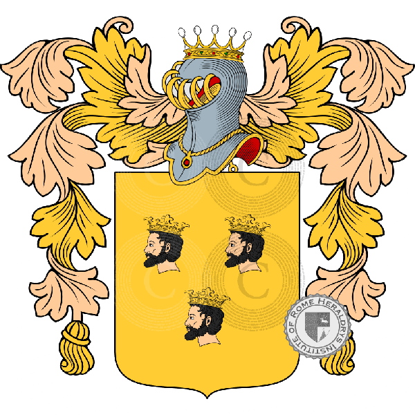 Wappen der Familie Cozzi
