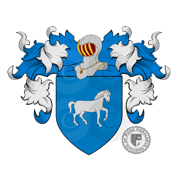 Coat of arms of family Cavalletti