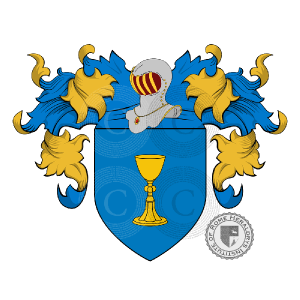 Coat of arms of family Agosti