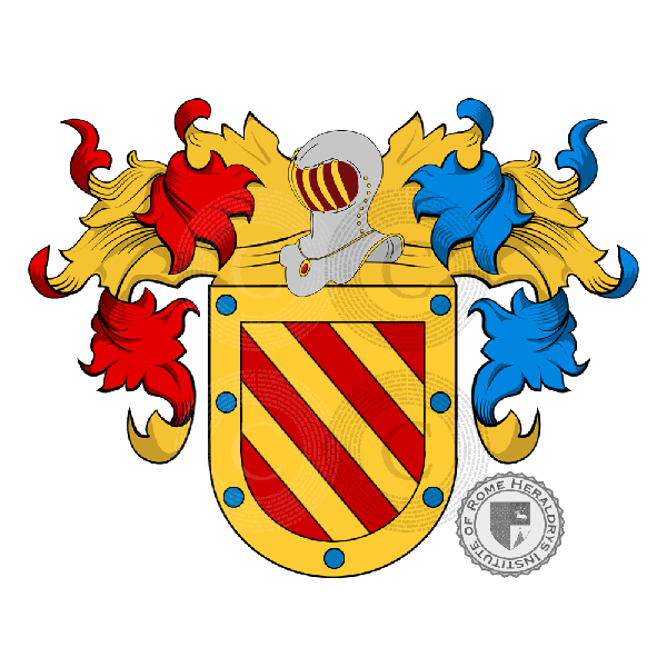 Coat of arms of family Unibazo