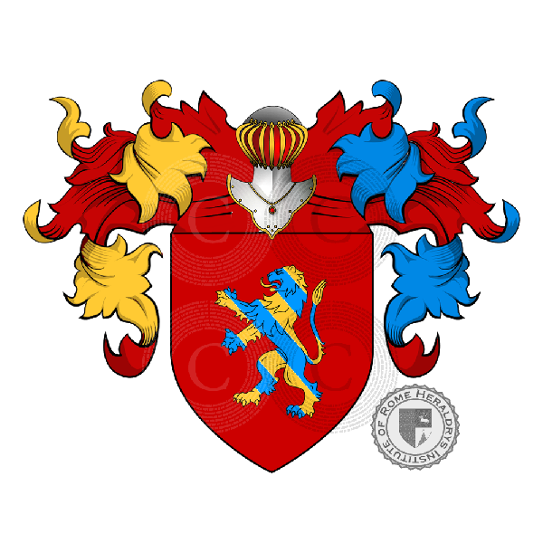Coat of arms of family Moccia