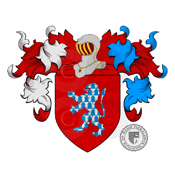 Coat of arms of family Minuti