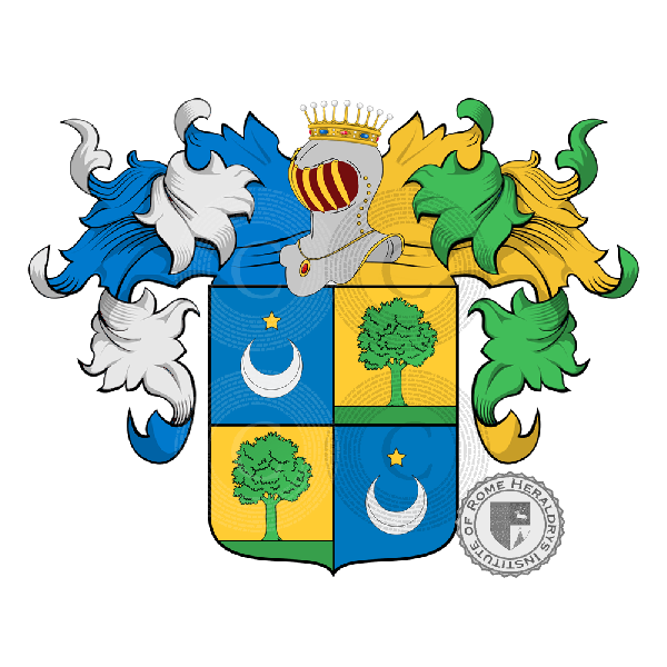 Coat of arms of family Marion de Drui