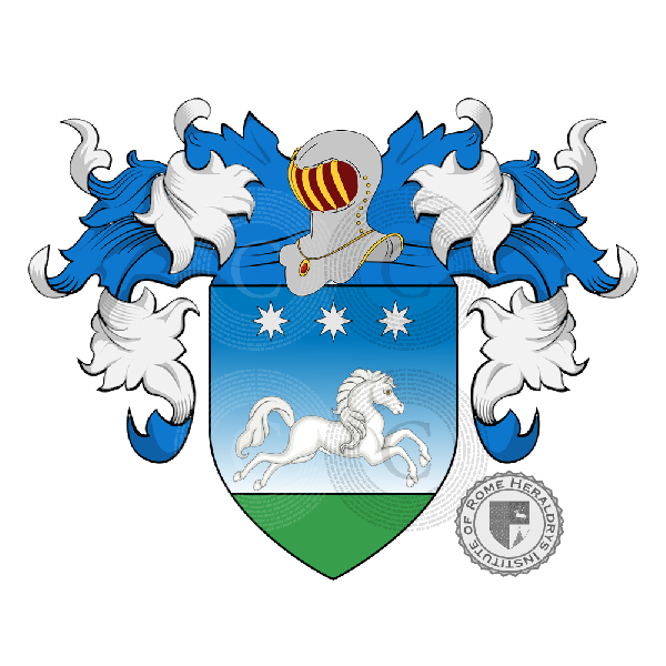 Coat of arms of family Bombardieri