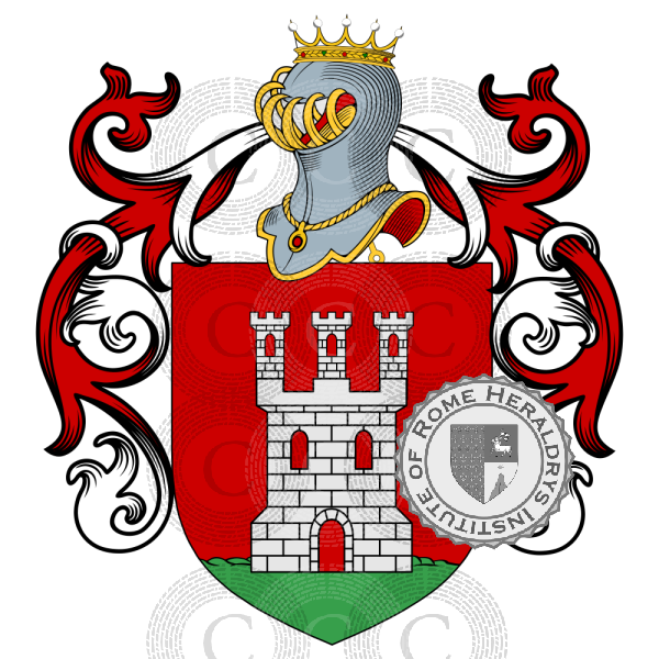 Wappen der Familie Bergamo