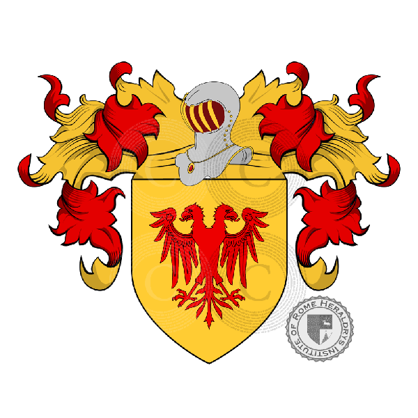Coat of arms of family Albizo