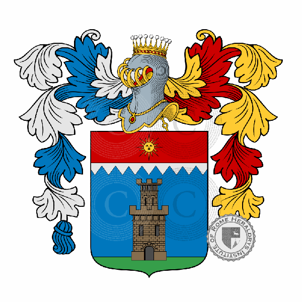 Coat of arms of family Soliani