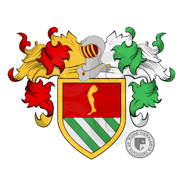 Coat of arms of family Cossavella