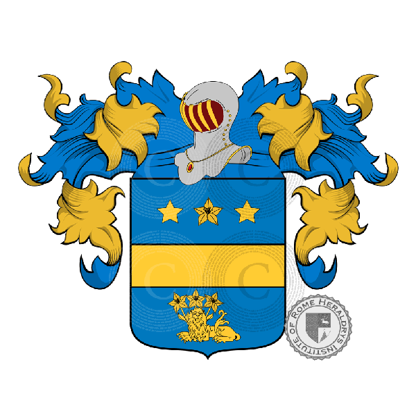 Escudo de la familia Fiordelisi