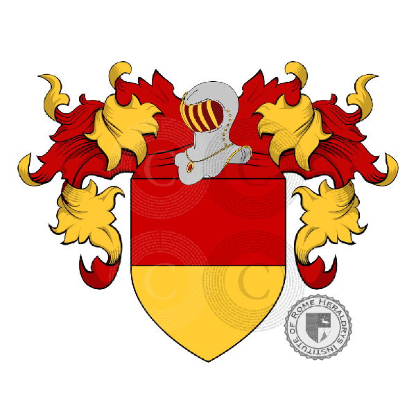 Coat of arms of family Caimi