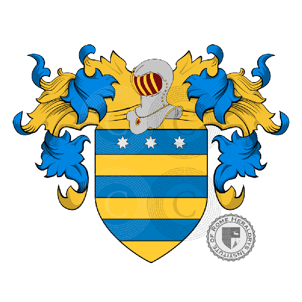 Coat of arms of family Quintiero