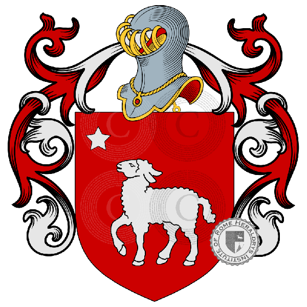 Coat of arms of family Sergi