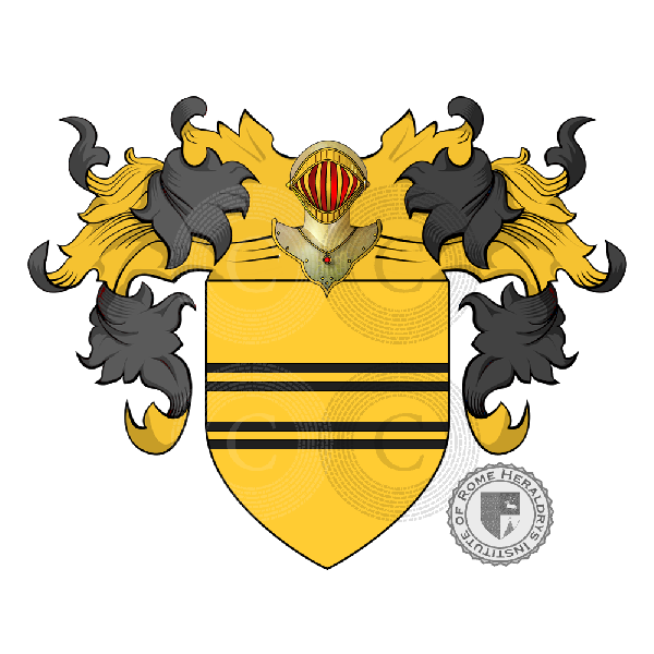 Coat of arms of family Capua