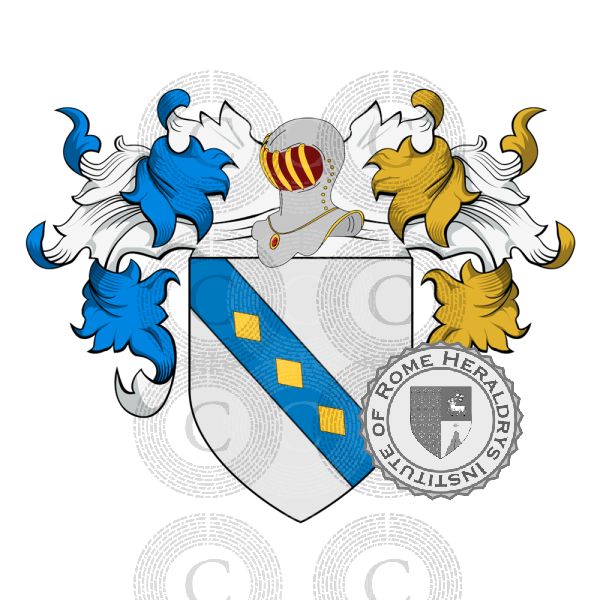 Coat of arms of family Peretti