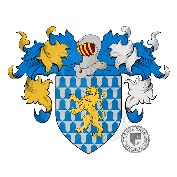 Coat of arms of family Macedonio