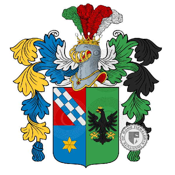 Coat of arms of family Pancera