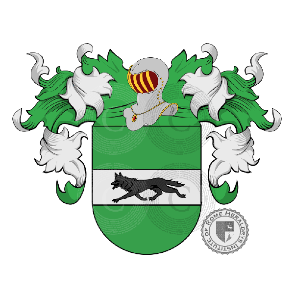 Coat of arms of family Ferreiro