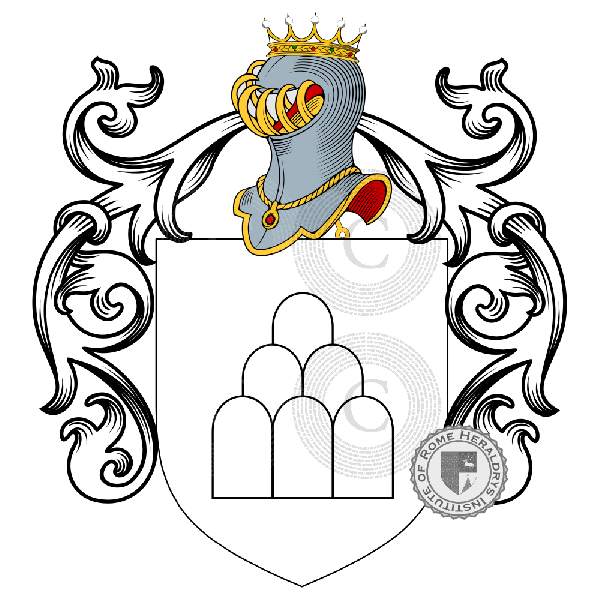 Coat of arms of family Simone
