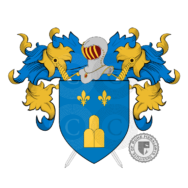 Escudo de la familia Pintiricci