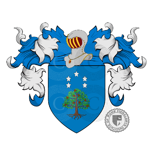 Coat of arms of family Carioni