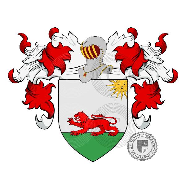 Coat of arms of family Piana