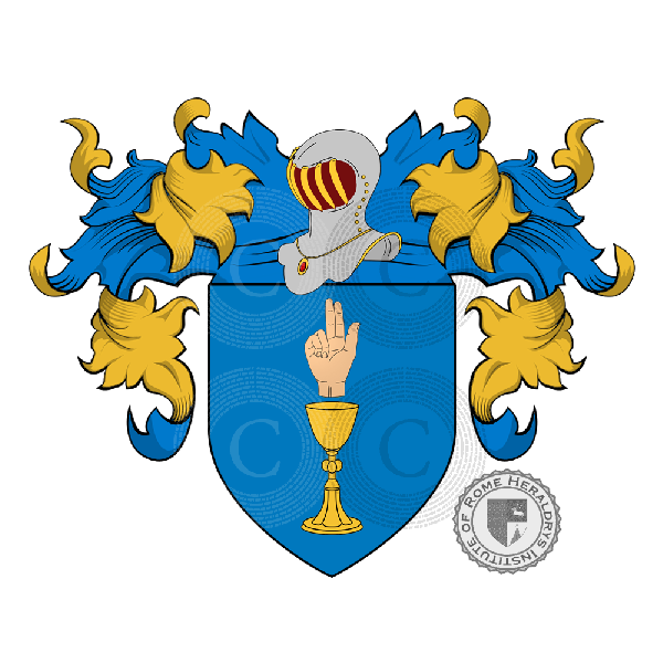 Coat of arms of family Messeri