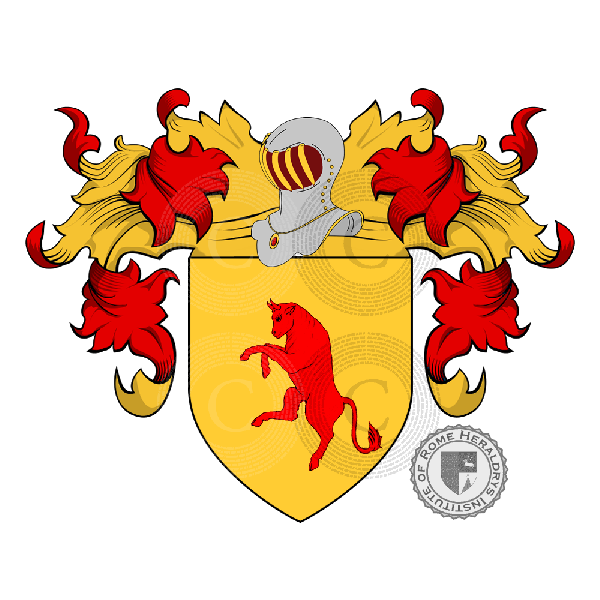 Coat of arms of family Salvetti