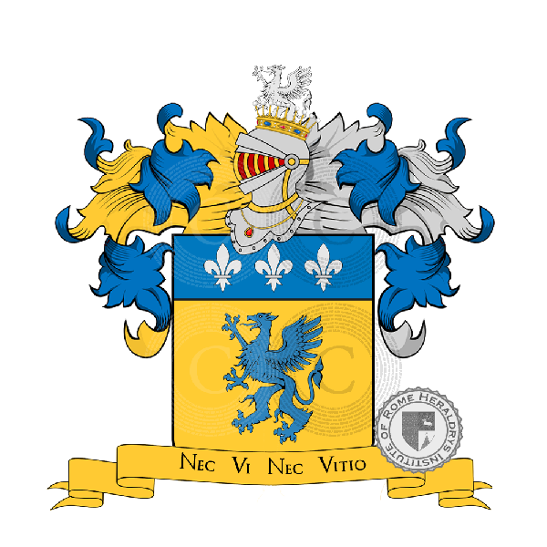 Coat of arms of family Greppi