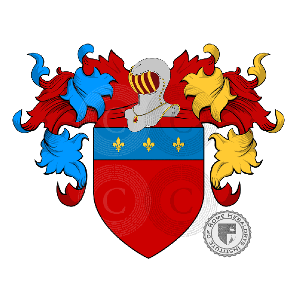 Wappen der Familie Ossa