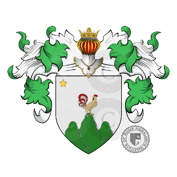 Coat of arms of family Gallo
