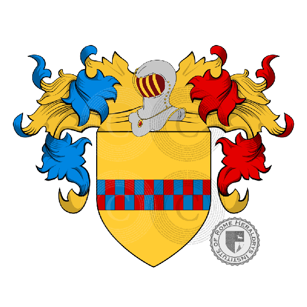 Coat of arms of family Vielmo