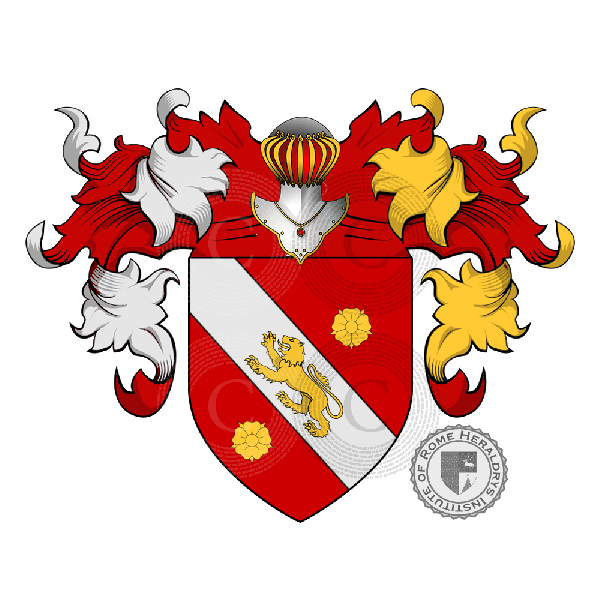 Coat of arms of family Ruggi