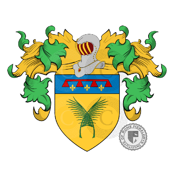 Escudo de la familia Palmieri della Camera