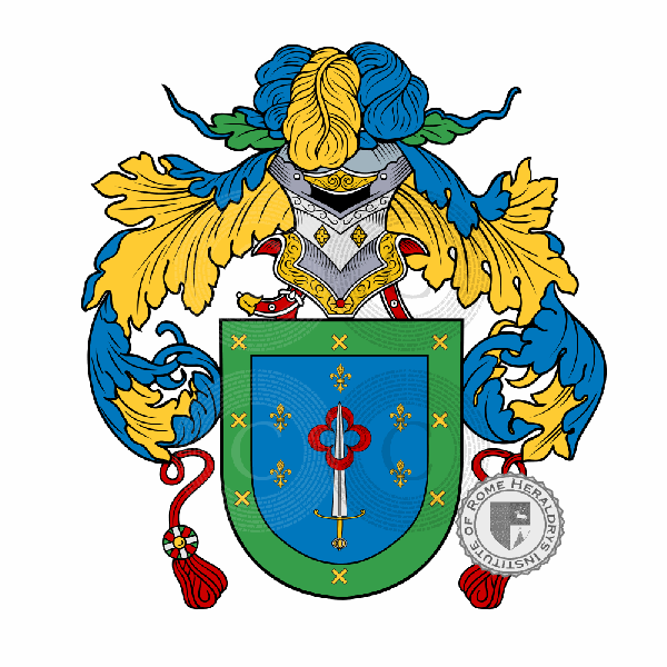Coat of arms of family Dada