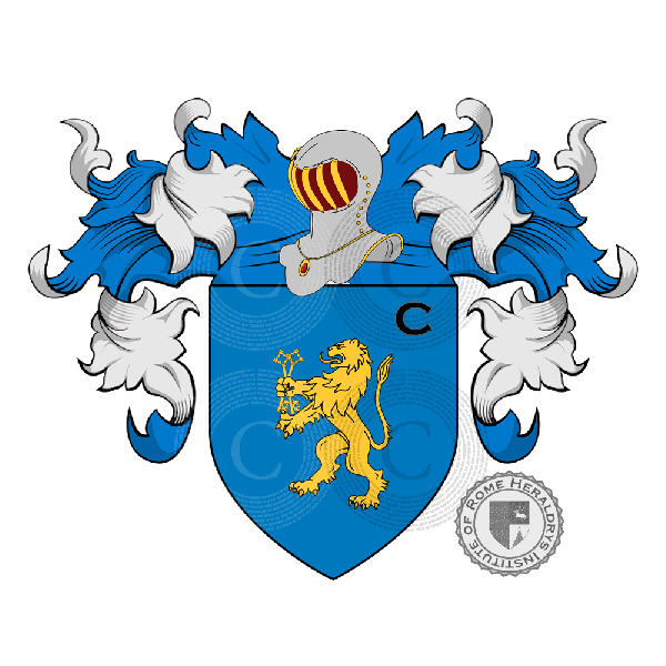 Coat of arms of family Comi