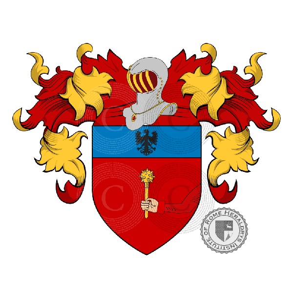 Coat of arms of family Mazzolino