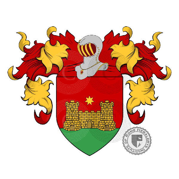 Coat of arms of family Fognani