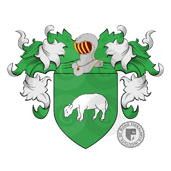Coat of arms of family Ciaccia