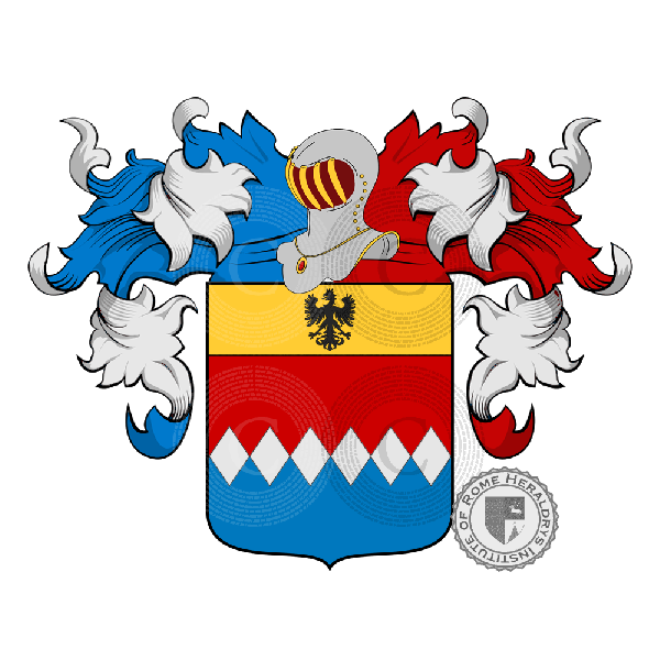 Coat of arms of family Cermelli
